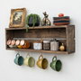 Hanah Home Raf335 Estantería Decorativa de Madera